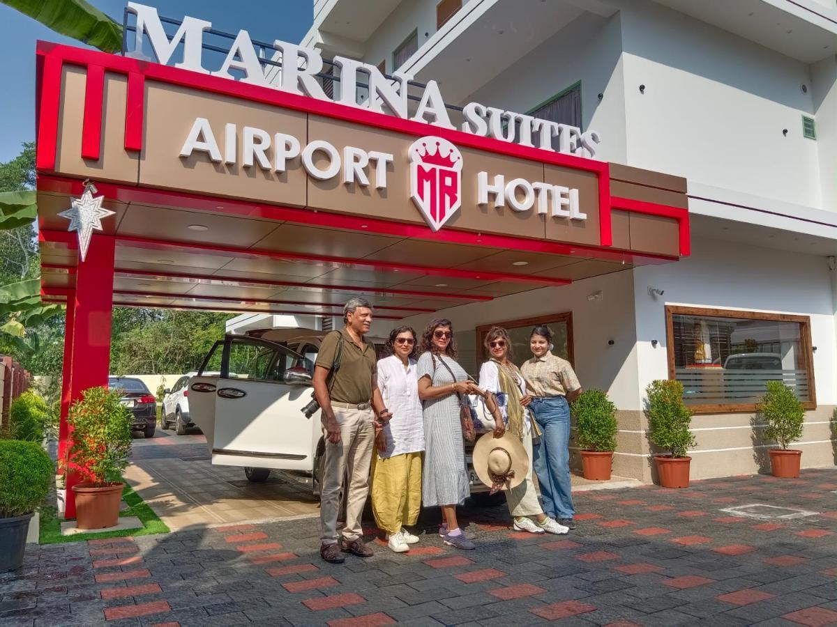 Marina Suites Airport Hotel Kochi Exterior foto
